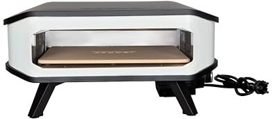 Cozze 17 inch Electric Pizza Oven. Pizza oven includes Pizza Stone & Door. Portable pizza oven comes with a UK Plug