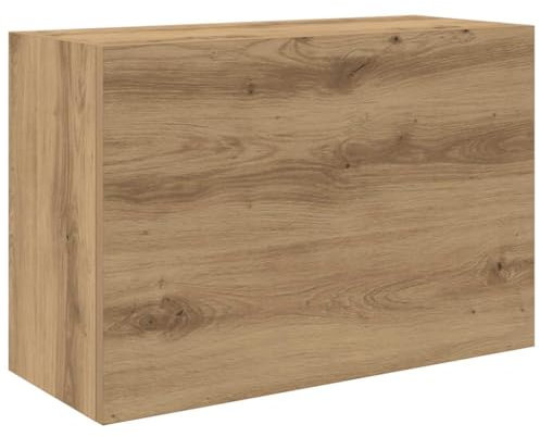 vidaXL Bad-Wandschrank Artisan-Eiche 60x25x40 cm Holzwerkstoff, Bad-Hängeschrank, Hängeschrank Badezimmer, Wand-Badschrank, Hängeschrank Bad