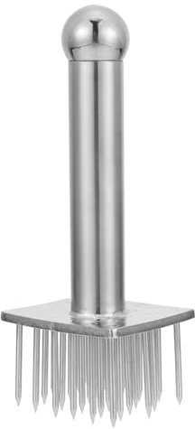 HOLIDYOYO Ago per Ammorbidire La Strumento per Pestare Bistecche di Maiale E Forniture da Cucina