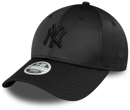 New Era WMNS Satin 9Forty Adjustable Damen Cap NY Yankees Schwarz, Size:OneSize