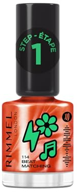 Rimmel Full Volume Collection Super Gel Vernis à Ongles, 114 Beat Matching, Vernis à ongles, Longue tenue, Brillance intense, 12 ml