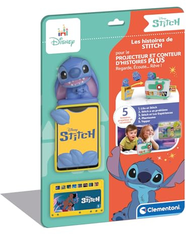 Les Histoires de Stitch Recharge Projecteur 5 Histoires Bébé Dès 12 Mois