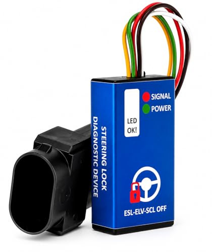 TBVPARTS Módulo de Diagnóstico ESL – Sistema de Bloqueo de Columna de Dirección – Compatible con Captur I, Clio IV, Laguna III, Mégane II, III, Escénic III, Espace IV