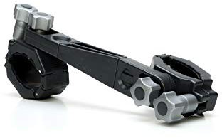 Soporte Paraguas Carro Bebe y Andador Universal Porta Paraguas Silla de Ruedas y Bicicleta Soporte para Carrito de Golf y Scooter 4 ruedas Ajustable y Facil de Instalar (XXL - Tubos de 39-46 mm)