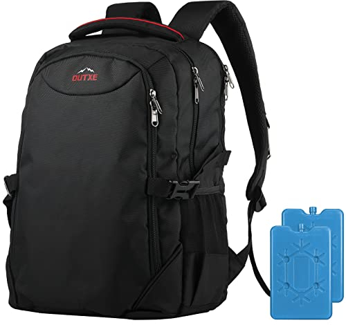 OUTXE kühlrucksack 22L Isolierte Kühltasche für 15.6 Laptop Lunch Rucksack für die Arbeit Schule Täglicher Rucksack