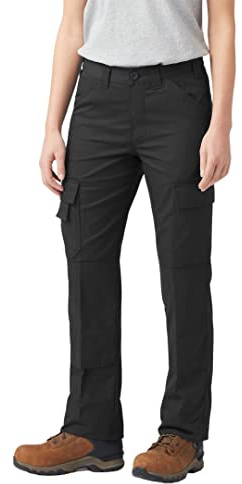 Dickies, Femme, Pantalon DE Travail Flex W, Noir, 27