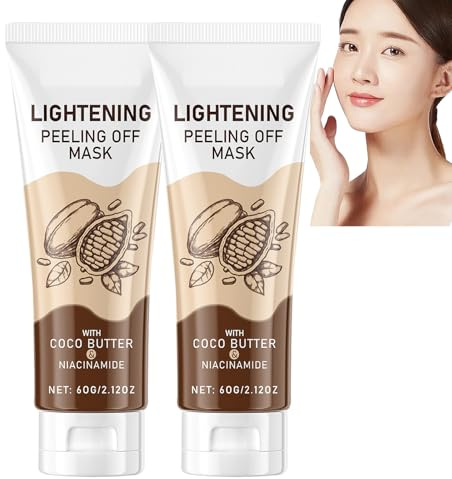 Maschera Peel-Off, Pulizia profonda, Rimuove le imperfezioni della pelle, Niacinamide Idratante E Rassodante Maschera Peel-Off, Illumina Il tono della pelle e ammorbidisce le macchie di pigmento (2