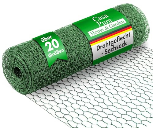 Rete metallica esagonale, recinzione per giardino, balcone e piccoli animali