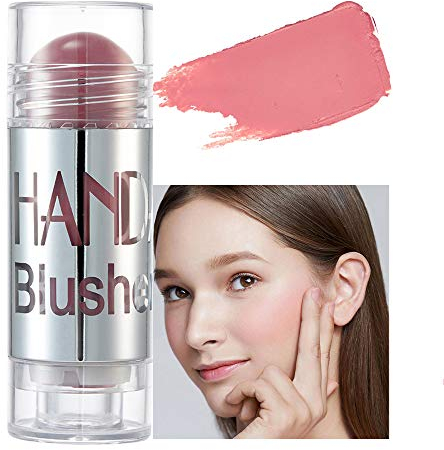 GL-Turelifes Blush Stick Blush Cream Moisturizing, Highlighter & Trimming Rouge Pen, Glow and Mood Boosting Blushes Stick Cheek Makeup aggiunge brillantezza, facile da usare (#04)