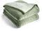 Silentnight Snugsie Giant Blanket - Fleece Throw Plush Blanket Super-Sized with Warm Sherpa Fleece Inside Reversible for Whole Family Sofa Couch Bed - 240 x 180cm – Green