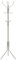 SONGMICS Garderobenständer aus Metall, stabiler Kleiderständer, Garderobe, für Kleidung, Taschen und Hüte, Höhe 182 cm, mit 12 Haken, cappuccinobeige RCR019K01