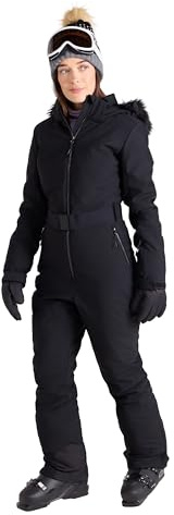 Mountain Warehouse Swiss Womens Ski Suit Black Women's Size 10