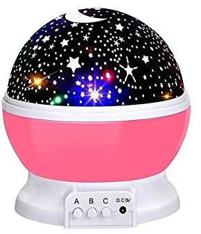 fair Star Master Proiettore da Tavolo di Stelle Luce di Illuminazione Notturna 360° Rotante per Bambini/Camera da Letto, 3 Modalità di Luce Led Effetto Cielo Stellato Costellazioni Planetario