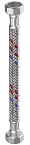 Tuyau flexible métallique Meiflex avec filetage interne - sanitaire, chauffage, climatisation 3/4, 300 mm