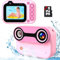 Unterwasserkamera, Digitalkamera Wasserdicht 10ft 1080P Full HD 26MP 10X Digitalzoom wasserdichte Kamera Schnorcheln für Unterwasser-Selfie, Schwimmen, Strand, Wasserpark - Rosa