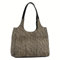 TOM TAILOR Denim Leana Damen Shopper Umhängetasche Reißverschluss Mittelgroß Mehrfarbig