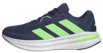 adidas Galaxy 7 Running Shoes, Zapatillas Hombre, Tech Indigo Lime Burst Azul Oscuro, 45 1/3 EU