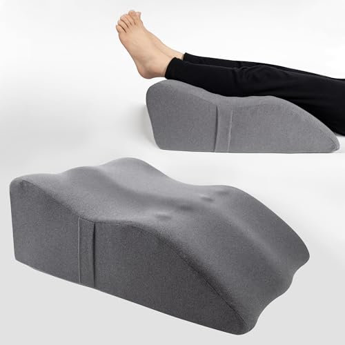 itcozy Leg Elevation Pillow with Soft Memory Foam, Wedge Pillow for Reading, Rest, Surgery, Relieves Back, Swelling, Hip, Knee Pain and Improves Blood Circulation