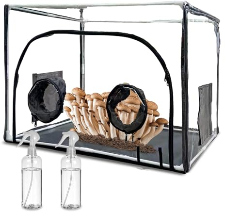 Mycology Kit salle de culture pour champignons Grande taille | Mycology Fumée Hotte Sacs de culture | Fournitures horticologiques pour tente de plantation
