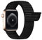 Lobnhot Nylon Sport Loop Kompatibel mit Apple Watch Armband 40mm 41mm 38mm 46mm 45mm 44mm 42mm Herren Damen, Verstellbarer Sport Armband Ersatz für iWatch Series 10 9 8 7 6 5 4 3 2 1 SE Schwarz