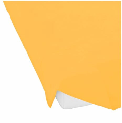 Biberna Fein-Biber Bettlaken zum Auflegen 220x270 cm Farbe: Goldgelb