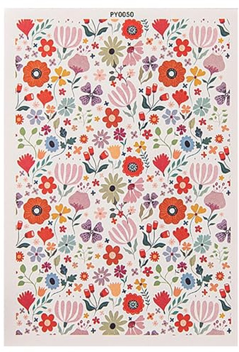 Papper För Överföring På Keramik Vattentransferpapper Blomdekaler Keramik