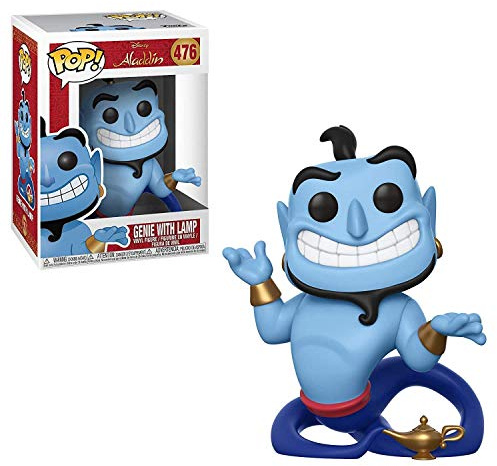 Funko Pop! Vinyl: Disney: Aladdin: Genie With Lamp - Dschinni - Vinyl-Sammelfigur - Geschenkidee - Offizielle Handelswaren - Spielzeug Für Kinder und Erwachsene - Movies Fans