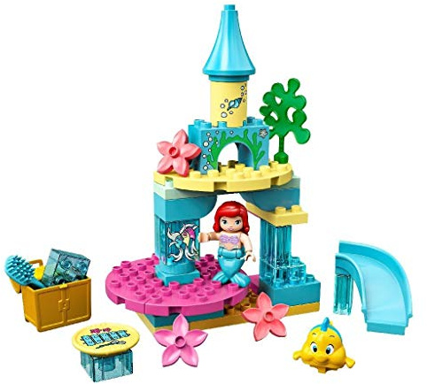 LEGO 10922 DUPLO Disney Princess Ariel's Undersea Castle Toy with Ariel The Little Mermaid Doll for Toddlers 2-5