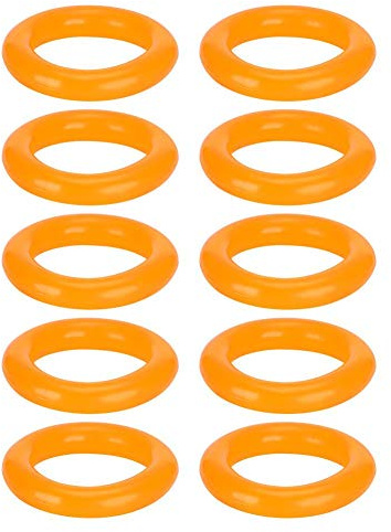 10 Pz Bobinatore Avvolgitore Pneumatico In Gomma per Macchina Da Cucire Anello In Gomma Bobina Ruota Di Attrito Sostituzione Accessori(3.7cm Outer Diameter)