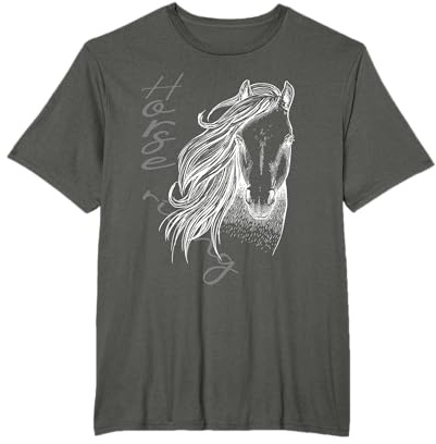 L'équitation résout la plupart des problèmes de filles et chevaux. T-Shirt
