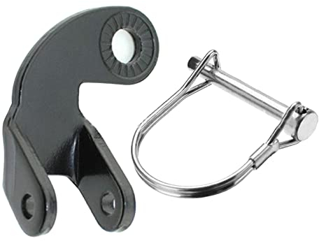 1 x Fahrrad-Anhängerkupplung aus Edelstahl, 12 mm, kompatibel mit Burley-Anhängern, Ersatzadapter für Haustier-Kinderwagen