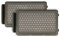 vhbw 2x Staubsaugerfilter kompatibel mit Rowenta RO3724EA, RO373, RO3724EA / 4Q0, RO3724EA4Q0, RO3731 Staubsauger - HEPA Filter Allergiefilter