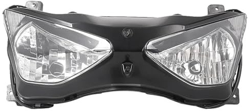 ONETREND Phare Avant Moto Ensemble De Phares Avant De Moto Accessoires Pour Kawasaki ZX6R ZX636 2003 2004 ZX-6R Ensemble Phare Moto