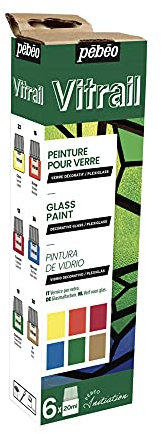 Pébéo Peinture, Couleurs Assorties, 20 ml (Lot de 6)
