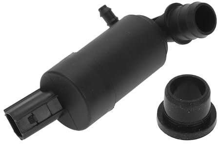 X AUTOHAUX Windshield Washer Pump W/Grommet Windshield Washer Fluid Pump Fit for Ford Focus Transit Windshield Wiper Pump No.BV6117K624AB - Pack of 1