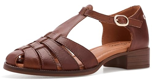 Pikolinos Zapatos semiabiertos en Cuero Valencia para Mujer en Color Marrón