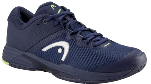 Head Revolt EVO 2.0 - Tenis para Hombre, Azul Marino y Lima, 43 EU