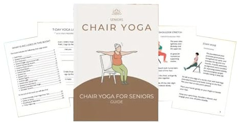 Yoga pour personnes âgées | Guide d'entraînement de yoga – Livre d'exercices de fitness sain pour améliorer l'équilibre, la force, la perte de poids pour les débutants et les personnes âgées