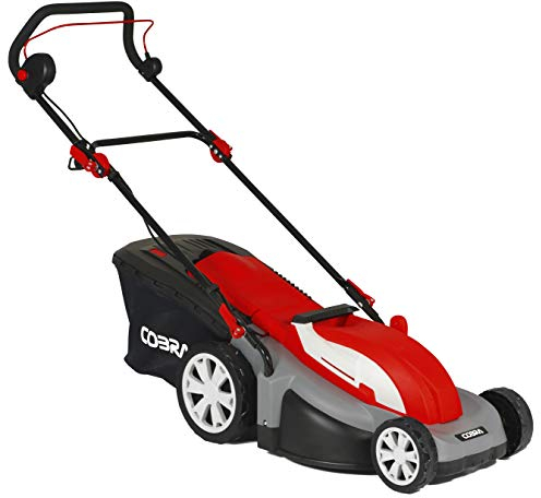 GTRM43 43cm (17in) Electric Lawnmower with Roller - powerful 1800w motor