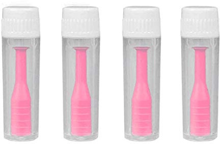4 pcs Hard Contact Lens Remover RGP Plunger for Soft Hard Lenses