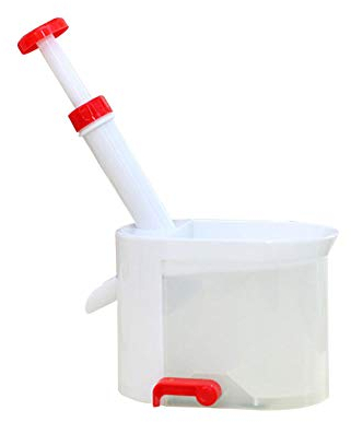 Dénoyauteur de cerises avec conteneur de gadgets de cuisine outil pour faire tarte et confiture rouge