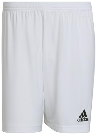 adidas Hombre Entrada 22 Shorts, White, M