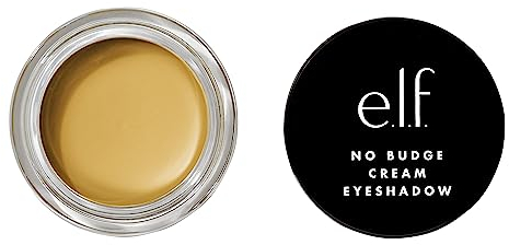 e.l.f. No Budge Cream Eyeshadow, 3-in-1 Cream Eyeshadow, Primer & Liner With Crease-Resistant Colour & Stay-Put Power, Vegan & Cruelty-Free, Sahara