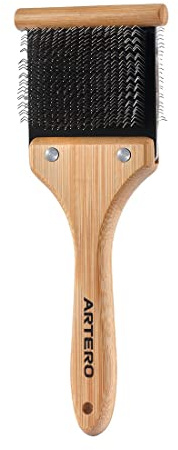 Artero Bella - Spazzola doppia flessibile, spazzola e districante