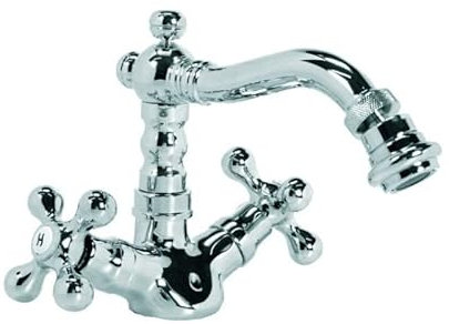 Rubinetto per bidet linea classica colore cromo - Lecce