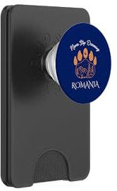 Never Stop Dreaming Romania Vacation Vintage Romania PopSockets PopWallet for MagSafe