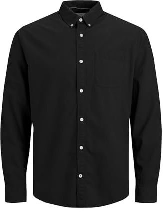 JACK & JONES herr Jjeoxford skjorta L/S S21 Noos Skjorta