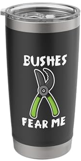 Plant Lover Secateurs Gardening Garden Gardeners Stainless Steel Insulated Tumbler
