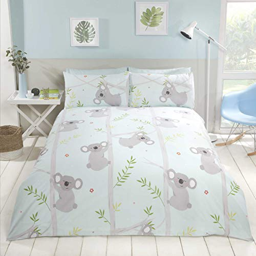 Rapport KOALAF Fun Koala Bettwäsche-Set, Polybaumwolle, Multi, Size: Single - 135cm x 200cm
