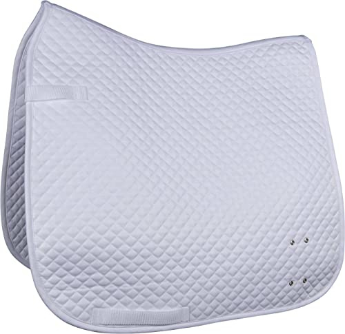HKM Competition Saddle Cloth White Versatility